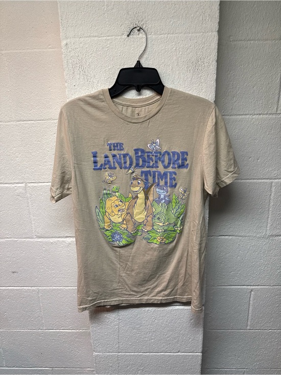 Tops - The Land Before Time Graphic Tee - Beige
